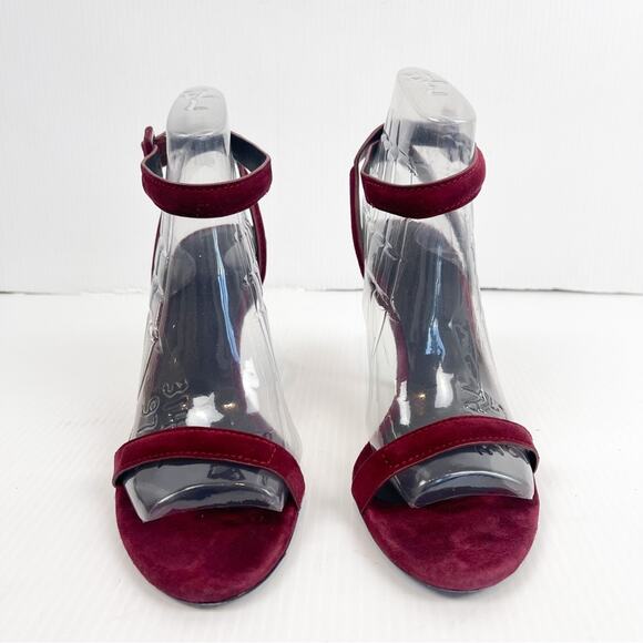 ALEXANDER WANG Antonia Textured Ankle-Wrap Sandal - Picture 3 of 11